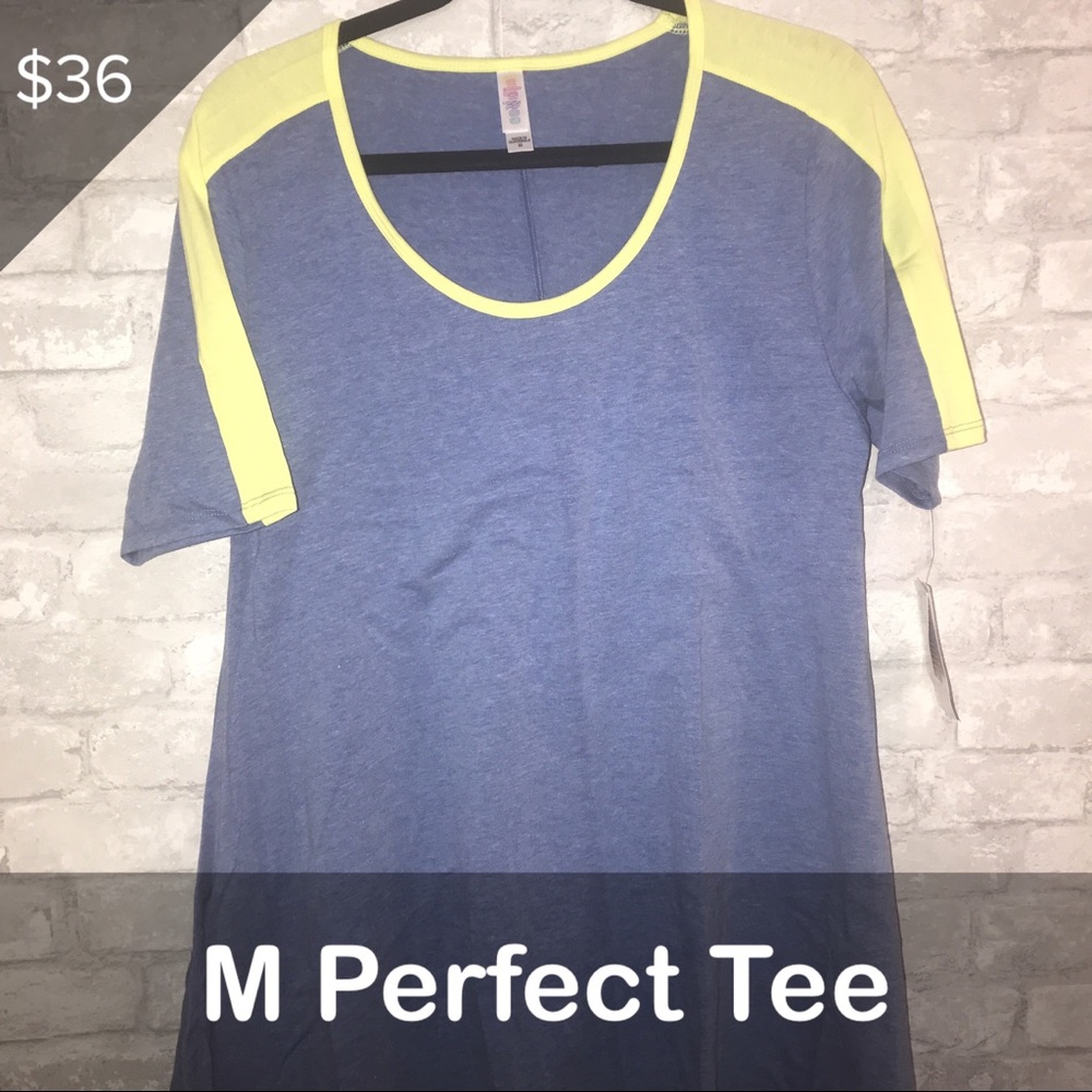 Sporty Perfect T blue and yellow
